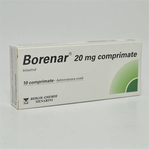 Borenar 10mg, 10 comprimate orodispersabile,。